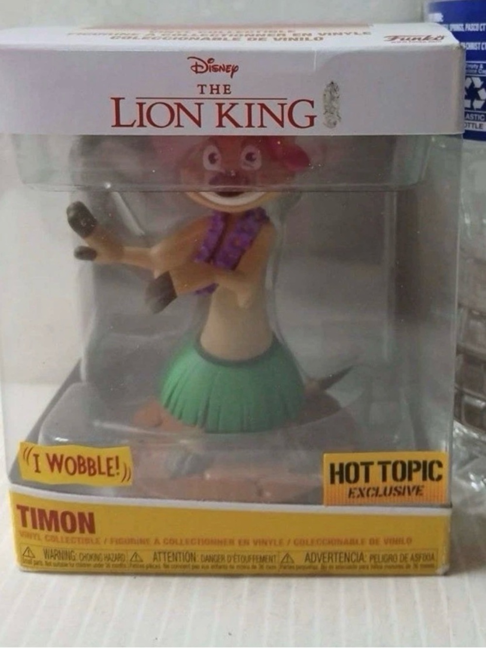 Funko Disney Lion King Luau Timon I Wobble Hot Topic Exclusive Vinyl Figure NIB